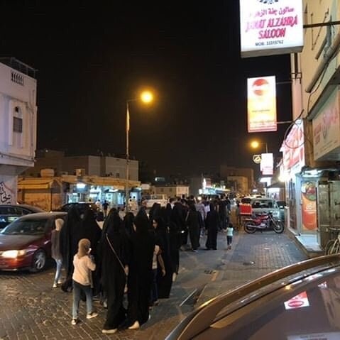 Supreme Leader Ayatollah Qassim participates in the mourning procession of the three martyrs, al-Arab, al-Mullahi and al-Miqdad
