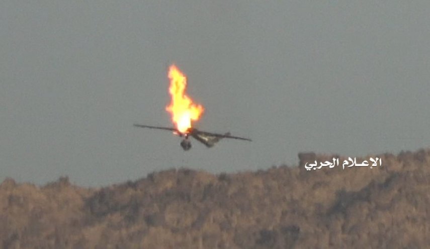 الدفاعات الجويّة اليمنيّة تسقط طائرة أمريكيّة