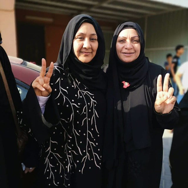 الهيئة النسويّة في ائتلاف ثورة 14 من فبراير تبارك تحرير مجموعة من المعتقلات في السجون الخليفيّة