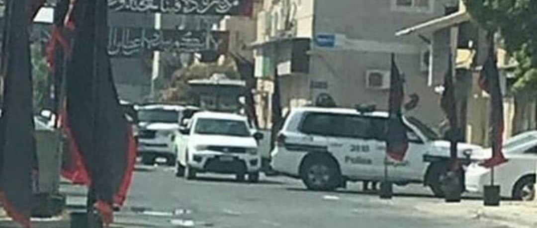 Al-Khalifa regime continues its assaults on Ashura manifestations and issues flimsy alerts