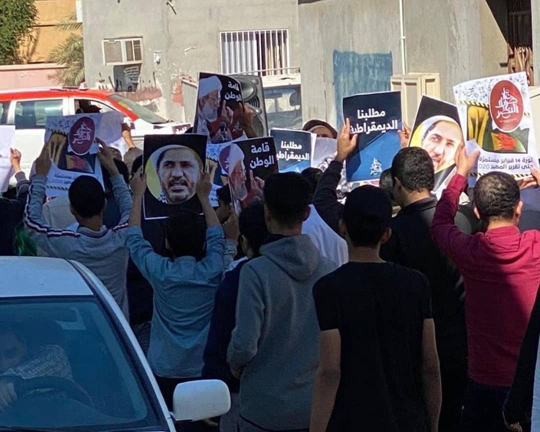 تضامن واسع مع شعب البحرين في ذكرى ثورته التاسعة