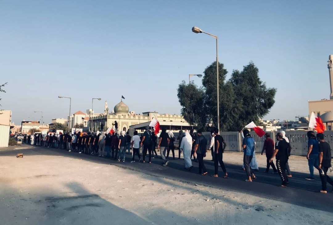 تظاهرات رفض التطبيع في البحرين تتواصل