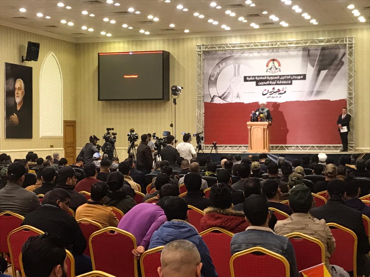ائتلاف 14 فبراير يقيم حفلًا خطابيًّا في بغداد بمناسبة ذكرى الثورة 