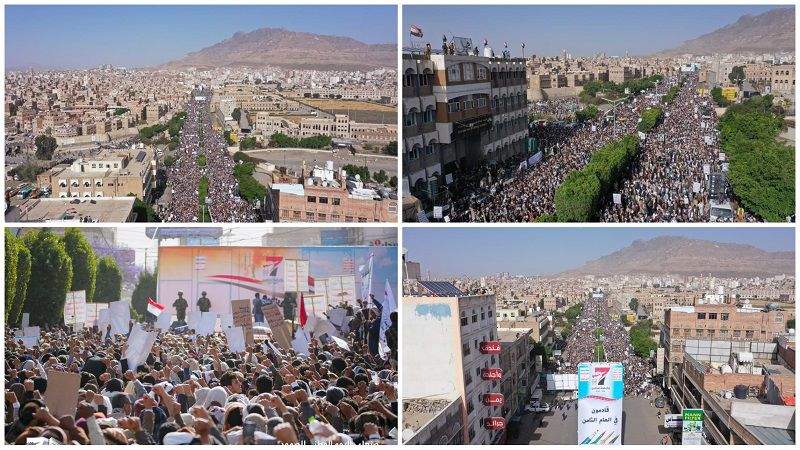 اليمنيّون يتوعّدون النظام السعوديّ بردّ حازم في العام الثامن للعدوان