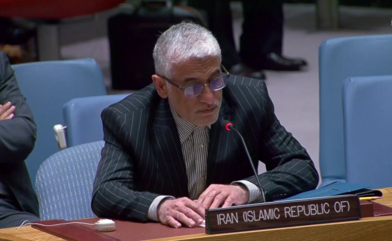 السفير الإيراني لدى الأمم المتحدة: لا يمكن حلّ القضية الفلسطينيّة إلا بإنهاء الاحتلال 
