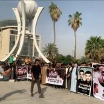 تظاهرة حاشدة في بغداد تنديدًا بإعدام الشهيدين «صادق وجعفر» 