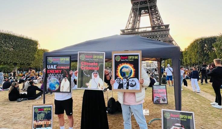 احتجاجات في أوروبا رفضًا لاستضافة «الإمارات» المؤتمر المناخي القادم  