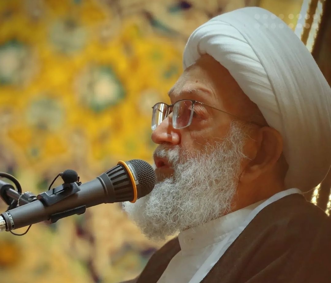 الفقيه القائد قاسم يلقي خطاب عيد الغدير في مقام الإمام الرضا «ع» 
