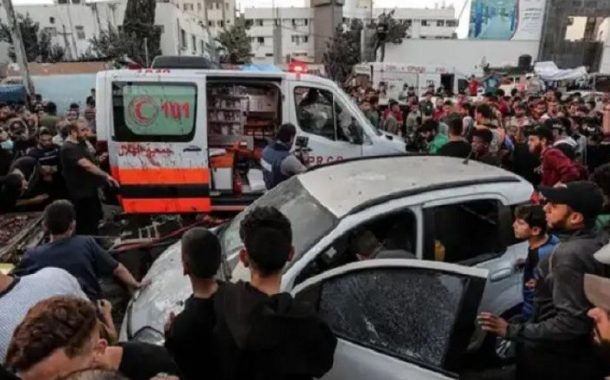 العدوّ الصهيونيّ يقتحم مستشفى الشفاء مهدّدًا آلاف الموجودين فيه  