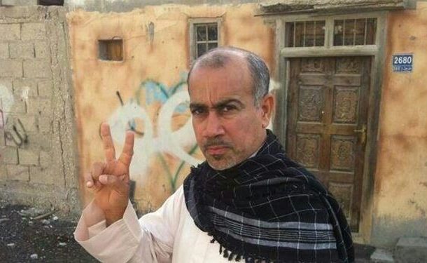 المعتقلُ السياسيّ «عبد علي السنكيس» شخصيّة العام «عهد ورفض» 