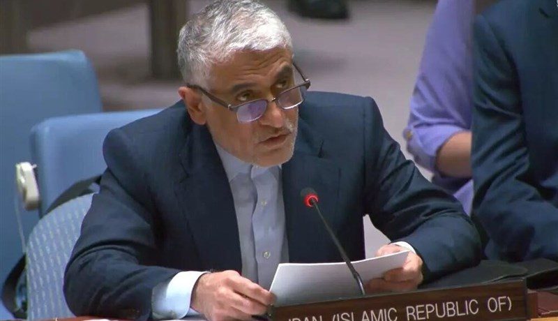 إيران في الأمم المتحدة: فشل مجلس الأمن سمح للكيان بانتهاك الخطوط الحمر والمبادئ الأساسيّة للقانون الدوليّ