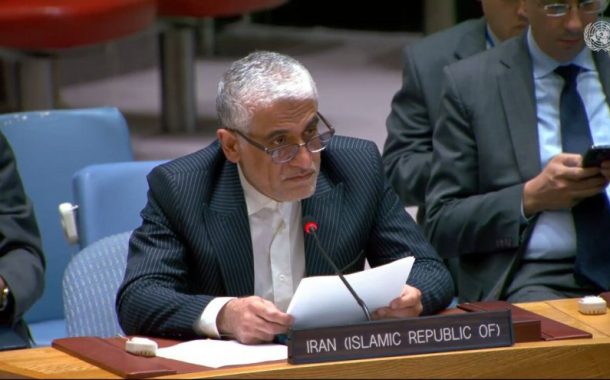 المندوب الأمميّ الإيراني يحمِّل الدول الغربيّة مسؤولية إطالة أمد الصراعات في سوريا
