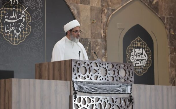 خطيب الجمعة: الوطن يستحقّ المزيد من الخطوات التصحيحيّة للإفراج عن المعتقلين كافّة