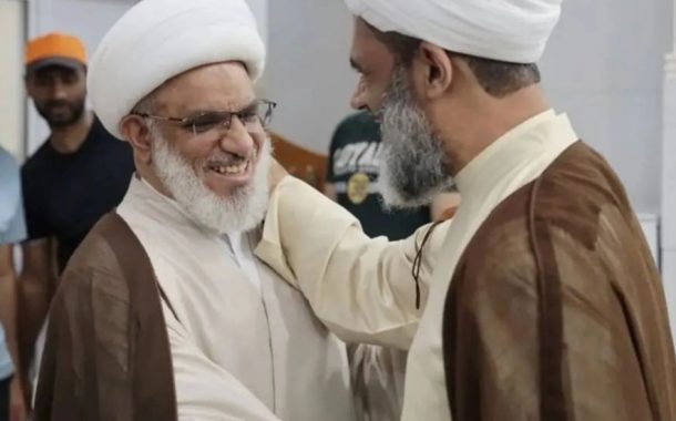 العلّامة الصددي يستقبل الوفود المهنّئة بتحرّره من سجون النظام