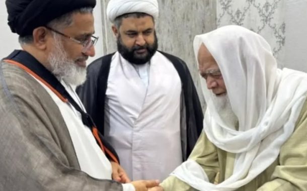 وفد من المجلس الإسلاميّ العلمائيّ يزور سماحة شيخ المجاهدين  «الجدحفصي»