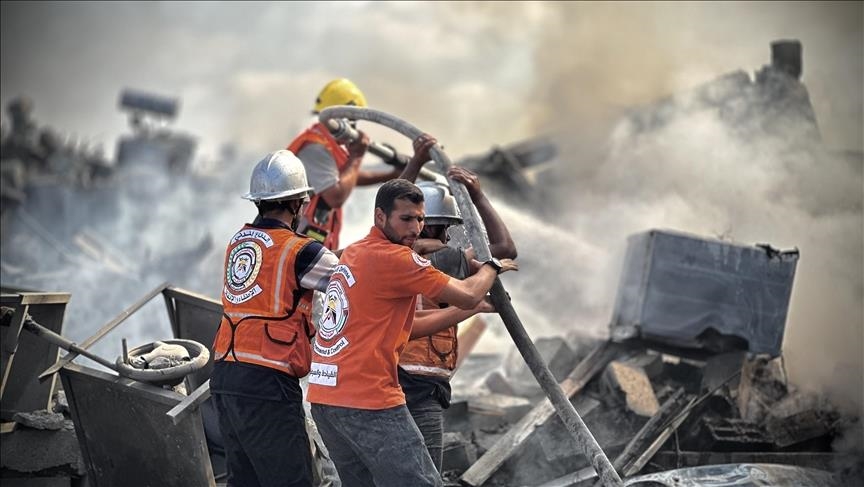 الدفاع المدني في غزّة يدعو إلى توفير مساعدات إنسانيّة عاجلة لإنقاذ الفلسطينيّين