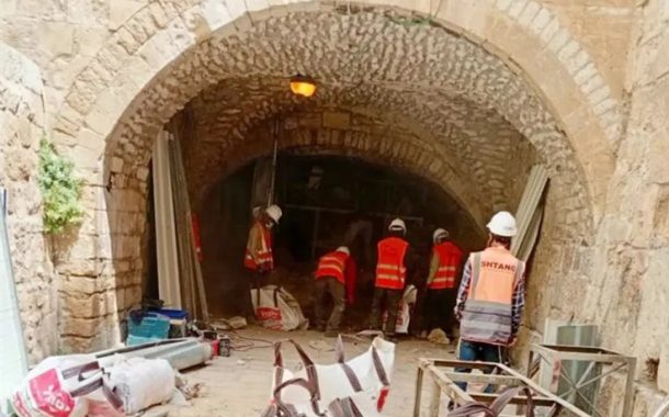 الهيئات الإسلاميّة في القدس تستنكر أعمال الحفر والهدم في جدار المسجد الأقصى