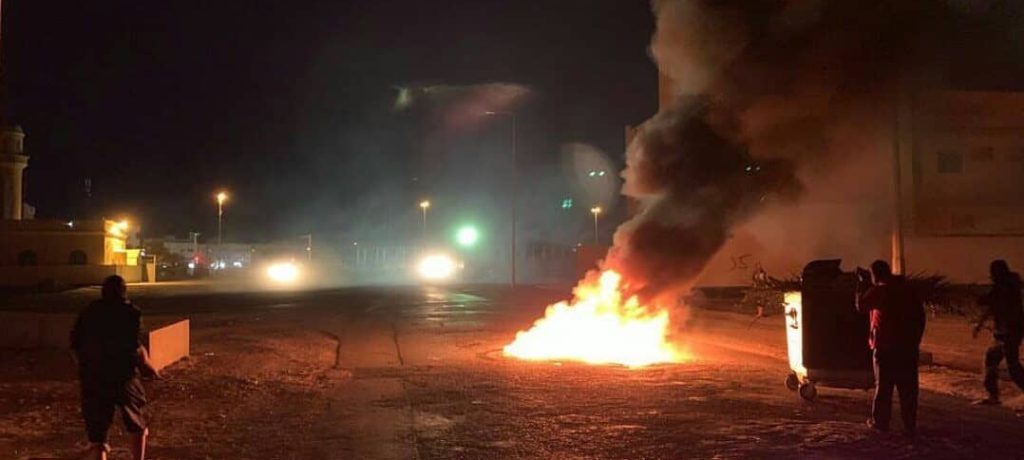 حراك ثوريّ في بلدة العكر