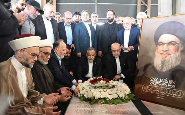 عراقجي من أمام ضريح شهيد الأمّة: هزيمة الكيان الصهيونيّ أمر قطعي