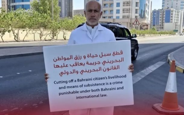 المحرّر «الحاج محمد السنكيس» يواصل اعتصامه السلميّ للمطالبة بإعادته إلى وظيفته   