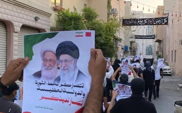 رغم القبضة البوليسيّة.. شعب البحرين يتضامن مع إيران