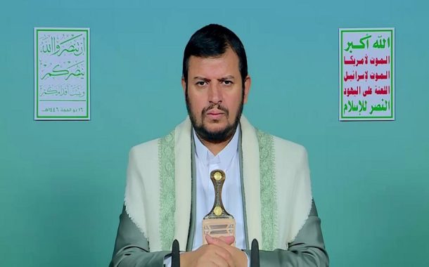 السيّد الحوثي: نسبة الإبادة في غزّة بلغت نحو 9 % من السكّان والعالم في صمت