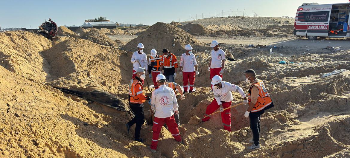الأمم المتحدة: قتل الفلسطينيّين أثناء انتظار المساعدات أمر مستنكر 
