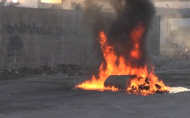 إشعال نيران الغضب تضامنًا مع المعتقلين السياسيّين