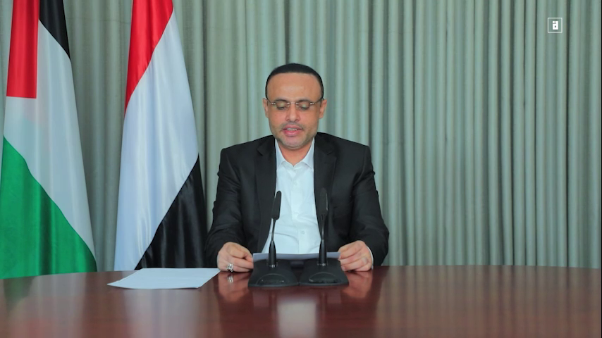 الرئيس اليمنيّ يتوعّد بالثأر من الصهاينة على اغتيال رئيس الحكومة وعدد من الوزراء