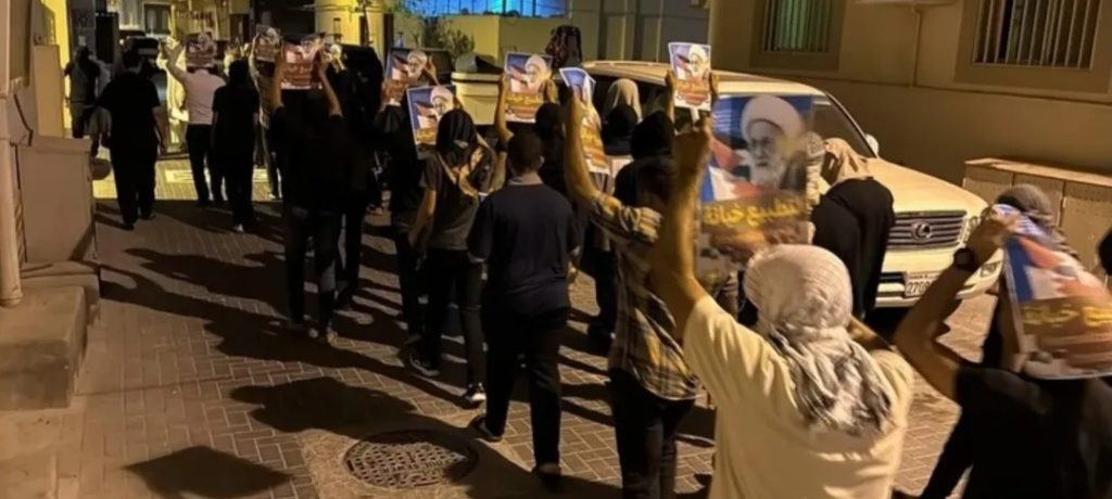 تظاهرة غاضبة في سترة رفضًا للتطبيع 