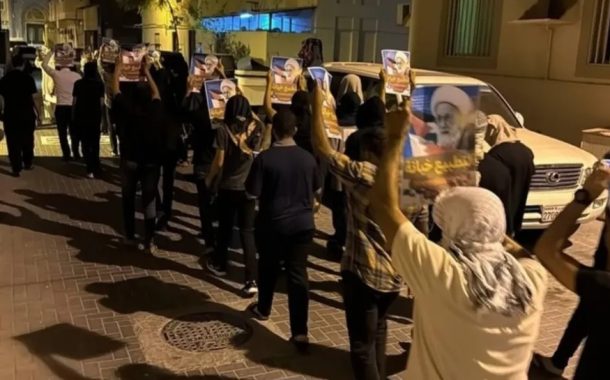 تظاهرة غاضبة في سترة رفضًا للتطبيع 