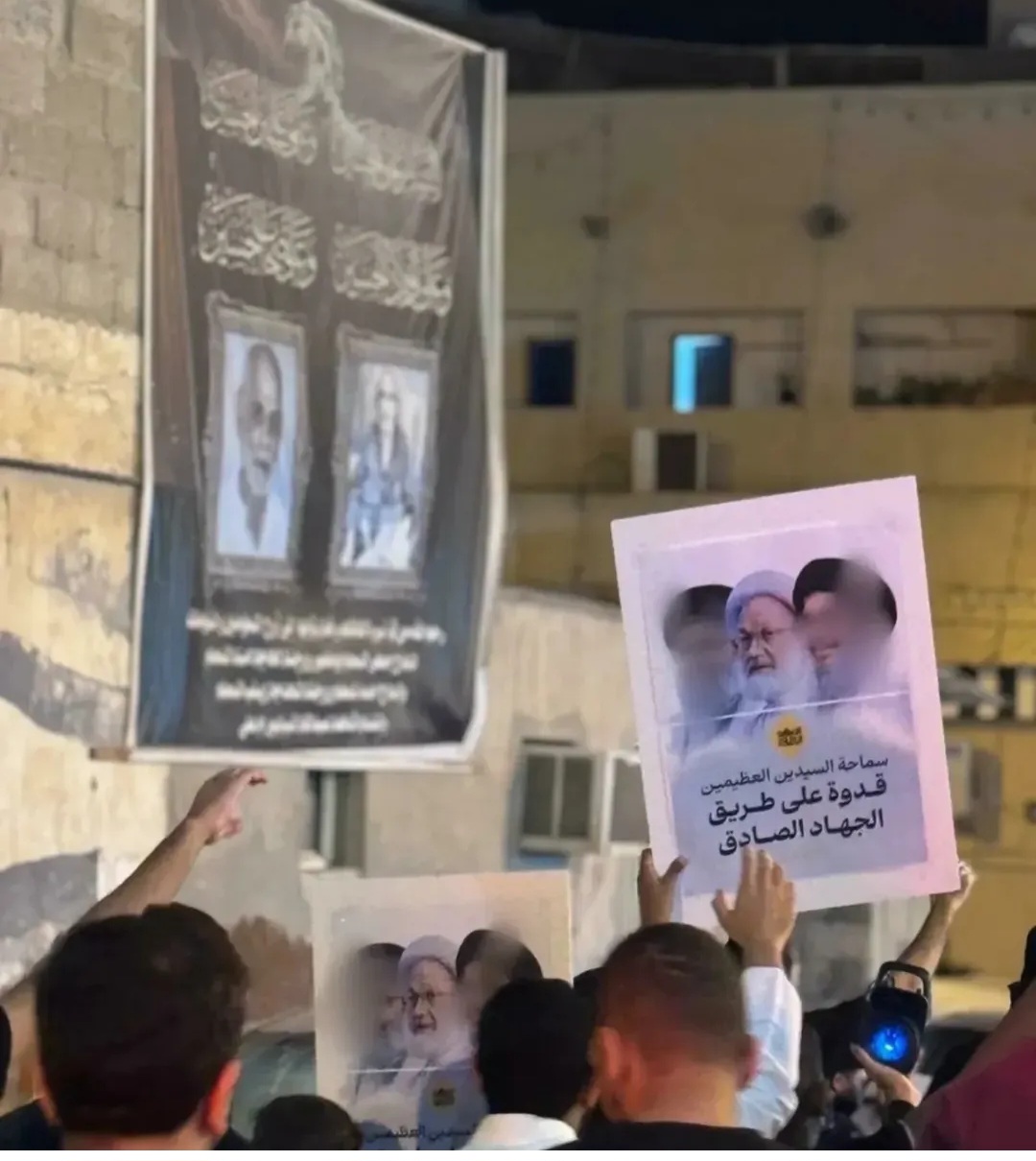 تظاهرة في سماهيج إحياء للذكرى السنويّة الأولى لاستشهاد السيّد الأسمى وصفيّه الهاشمي