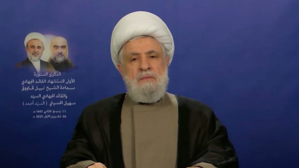 الشيخ نعيم قاسم يجدّد المطالبة بدعم الشعب الفلسطيني والاستفادة من المواقف الدوليّة والشعبيّة الداعمة
