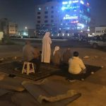 إقامة صلاة العشاءين في مسجد «العلويّات» المهدّم