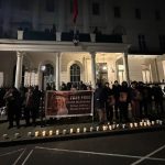 اعتصام أمام سفارة البحرين في لندن تضامنًا مع «الرمز مشيمع»