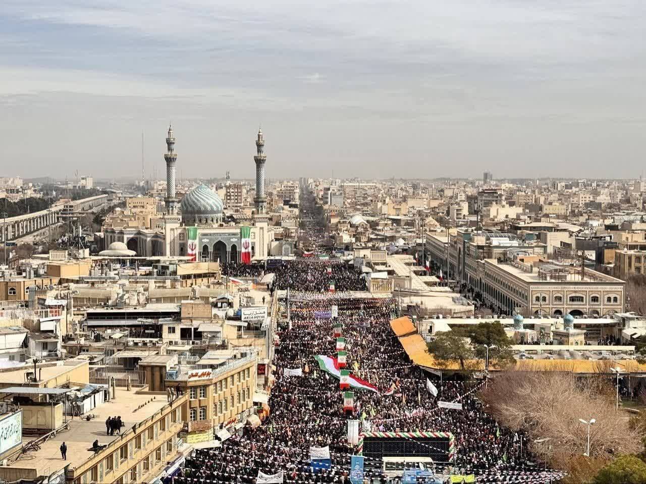 مسيرات مليونيّة في إيران إحياء للذكرى الـ47 لانتصار الثورة الإسلاميّة