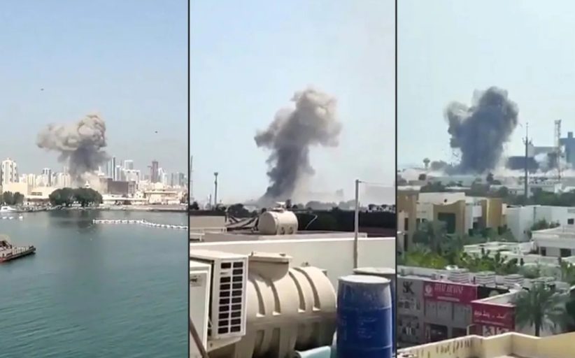 هجوم إيرانيّ جديد على منشآت قاعدة الأسطول الأمريكيّ الخامس 