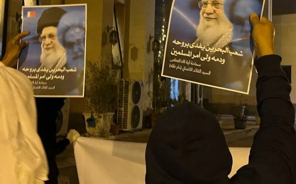 البحرين: مسيرة تضامنيّة مع الجمهوريّة الإسلاميّة والسيّد الخامنئي