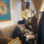 وفد من ائتلاف 14 فبراير يشارك في الحفل التأبينيّ لـ«السيد علي السيد ناصر السلمان»