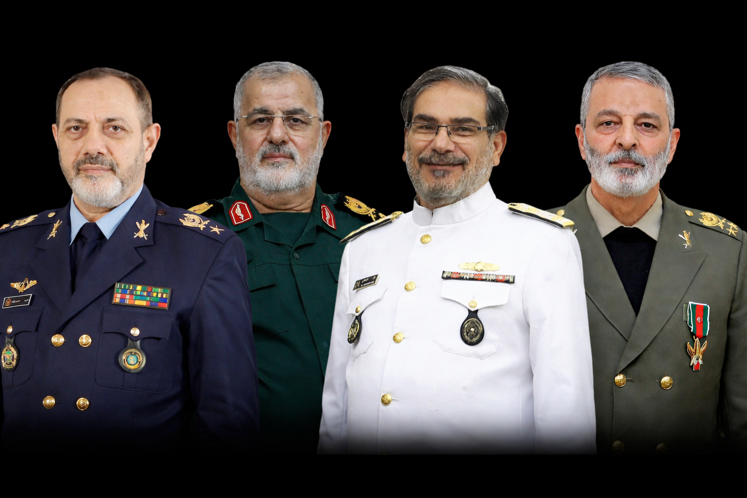 الإعلان عن استشهاد ثلّة من قادة القوّات المسلّحة الإيرانيّة