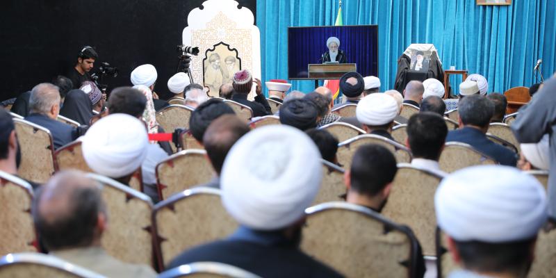 كلمة الفقيه القائد قاسم في مراسم تدشين كتاب «حكاية السيّد»