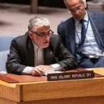 إيرواني: تطبيع التهديدات ضدّ إيران سابقة خطرة والإفلات من العقاب يهدّد السلم الدولي