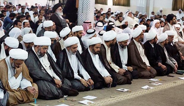 قوى المعارضة في البحرين: النظام وضع نفسه أمام مقامرة خاسرة باستهداف الطائفة الشيعية وندعو شعبنا إلى إعلان الغضب من أجل الدين والذود عن كرامة العلماء
