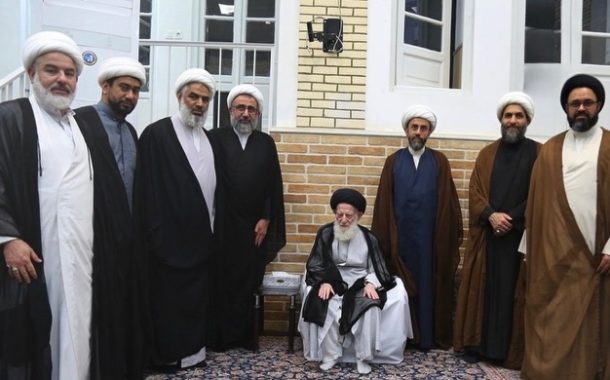 وفد من علماء البحرين في قم يسلّم نداءً عاجلًا لآية الله «الزنجاني (دام ظلّه)»