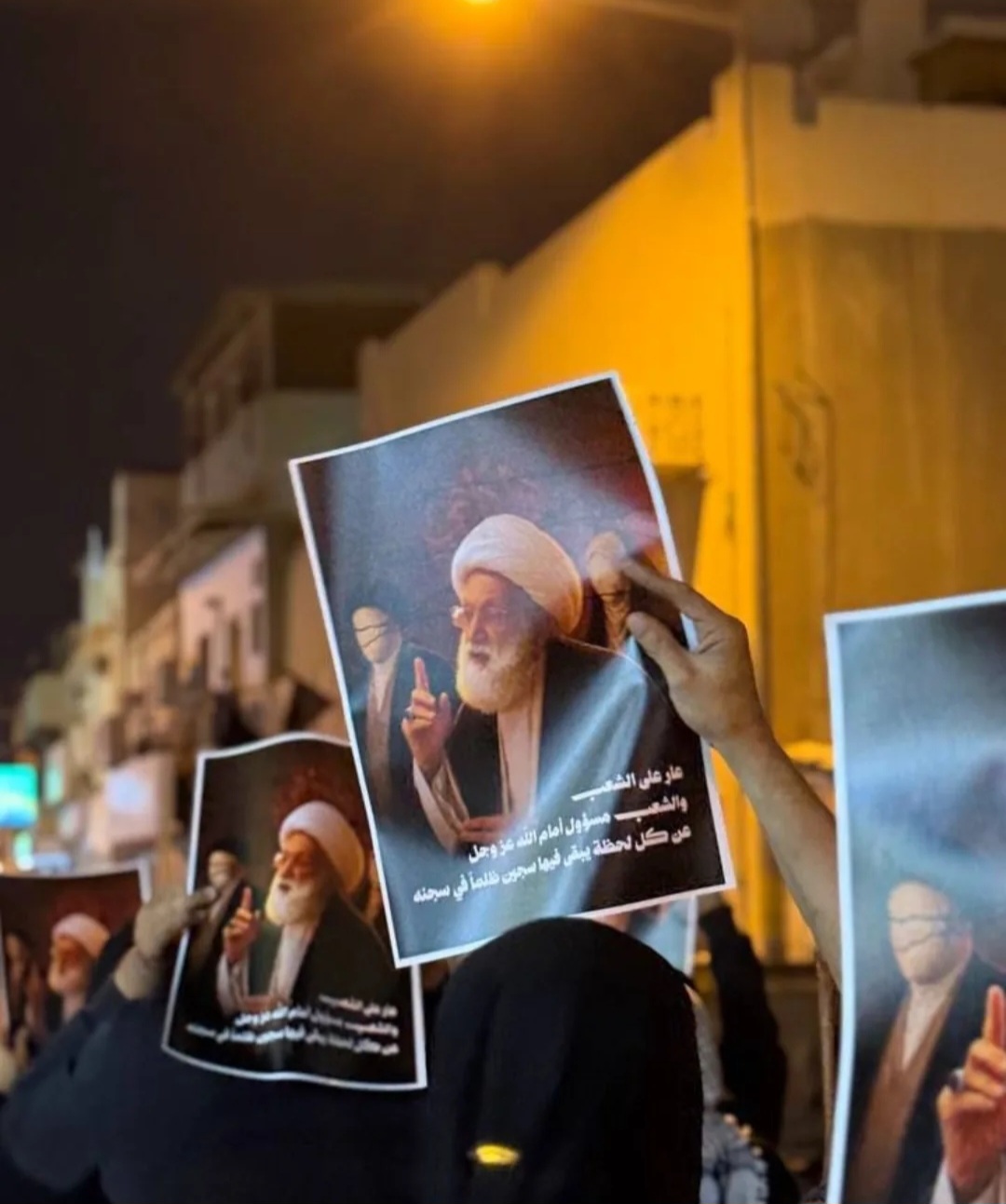 مسيرتان في أبو صيبع والسنابس تنددان بـ