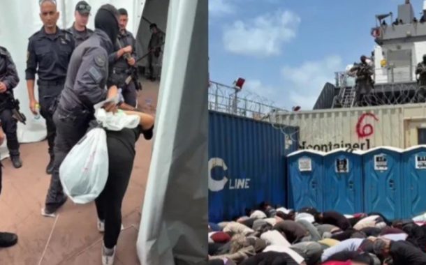 انتقادات حادة للاحتلال بعد بثّ مشاهد إذلال ناشطين متضامنين مع غزّة
