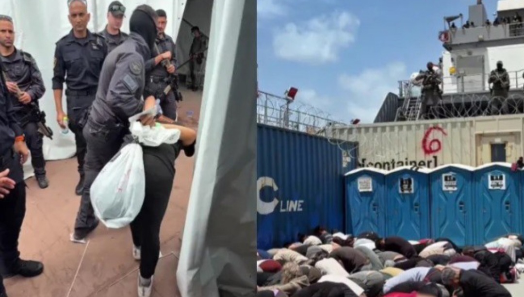 انتقادات حادة للاحتلال بعد بثّ مشاهد إذلال ناشطين متضامنين مع غزّة