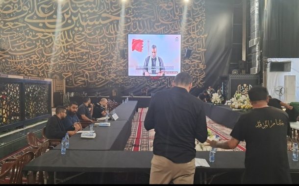 ائتلاف 14 فبراير يشارك في «الملتقى الشبابيّ العالميّ»: السيّد الشهيد.. القائد والنموذج العالميّ