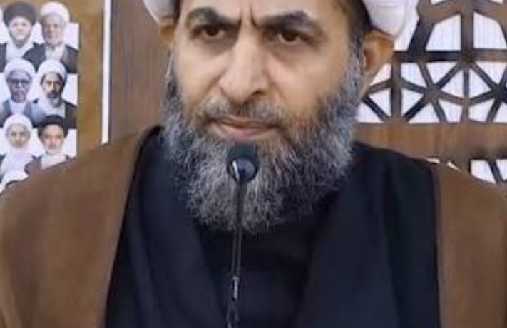 الشّيخ عادل الشّعلة يدين سياسة الاستحواذِ على شؤون الطّائفة الشّيعيّة في البحرين