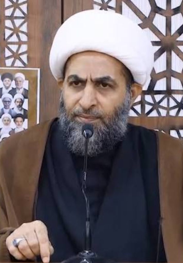 الشّيخ عادل الشّعلة يدين سياسة الاستحواذِ على شؤون الطّائفة الشّيعيّة في البحرين